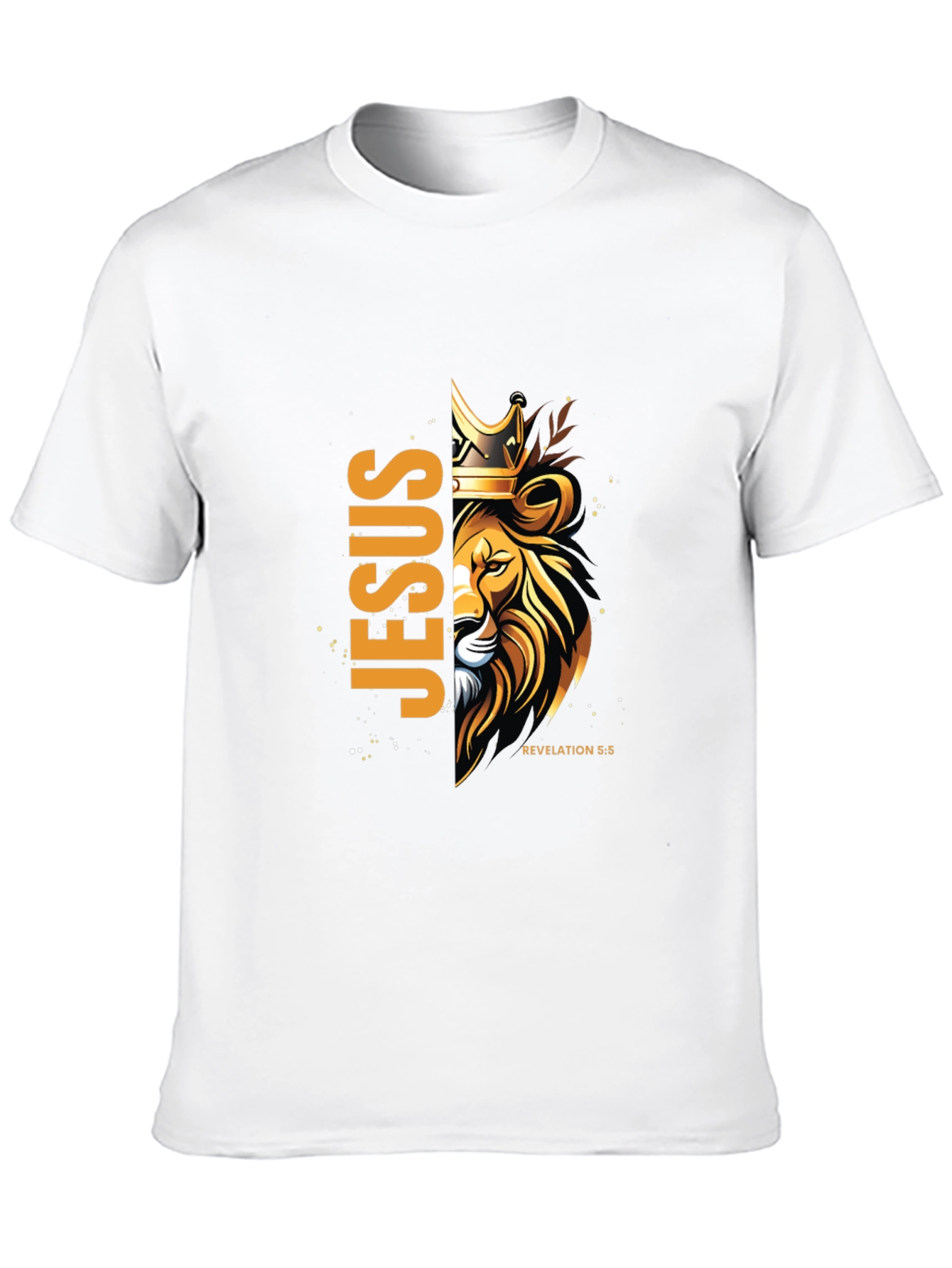 Jesus Lion Crown Graphic Tee