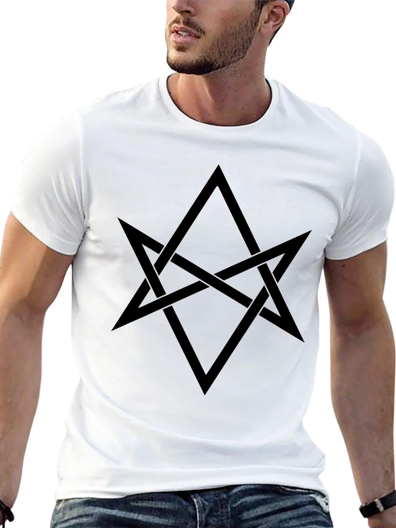 Mystic Symbol Tee - Stylish Graphic Print T-Shirt