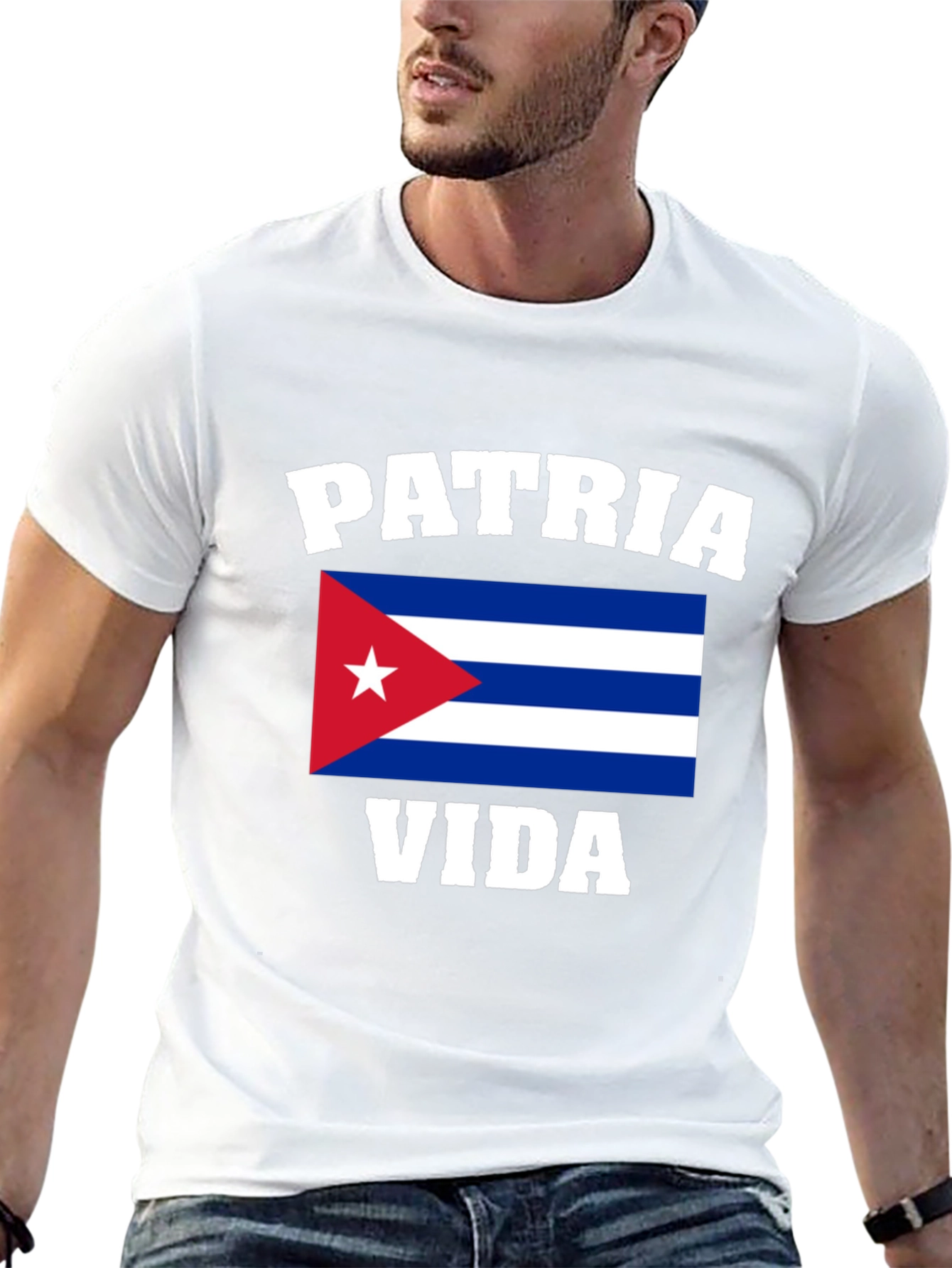 Patria y Vida Cuban Flag T-Shirt