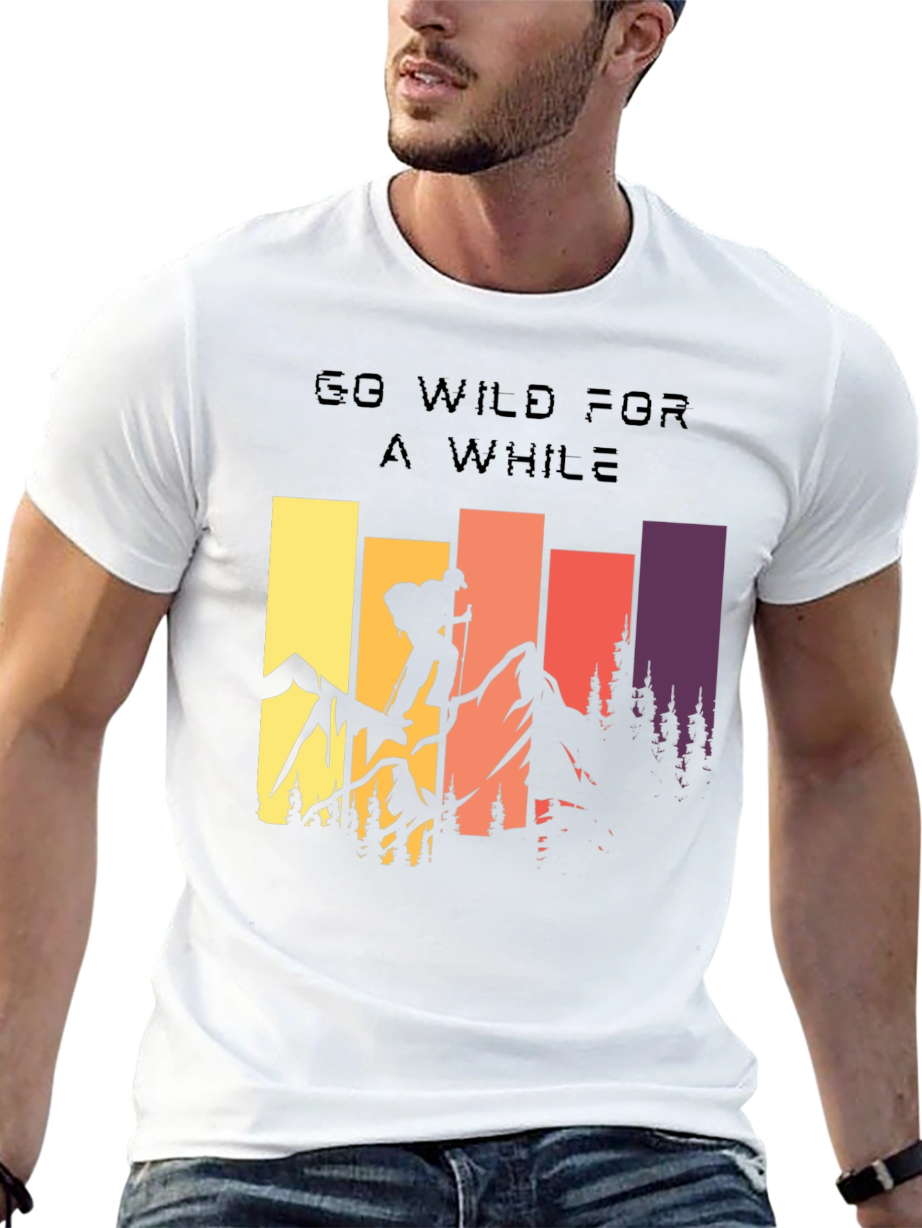 Go Wild For A While Graphic T-Shirt