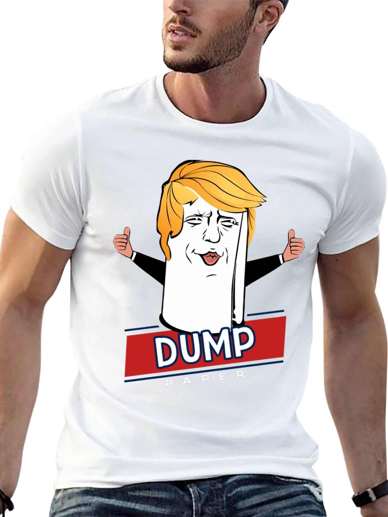 Dump Paper Political Humor T-Shirt