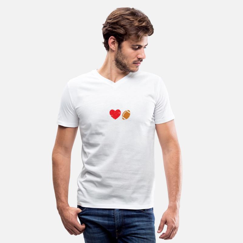 I Love Football Heart Short America Sports