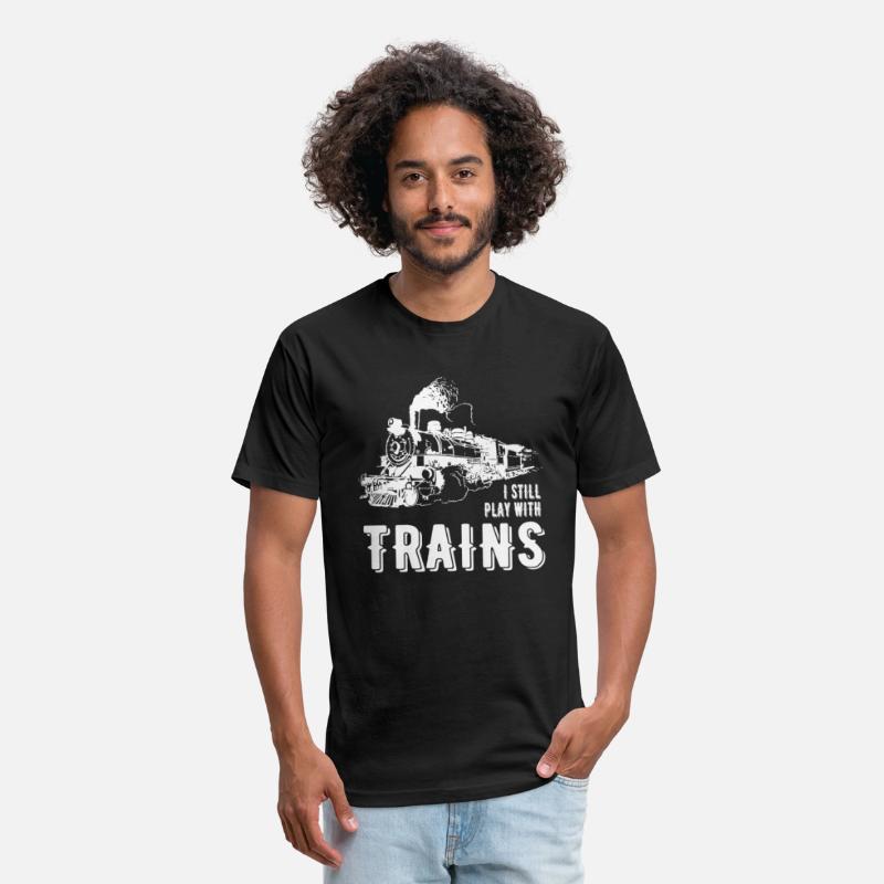 I Still Play With Trains Tshirt Design Travel