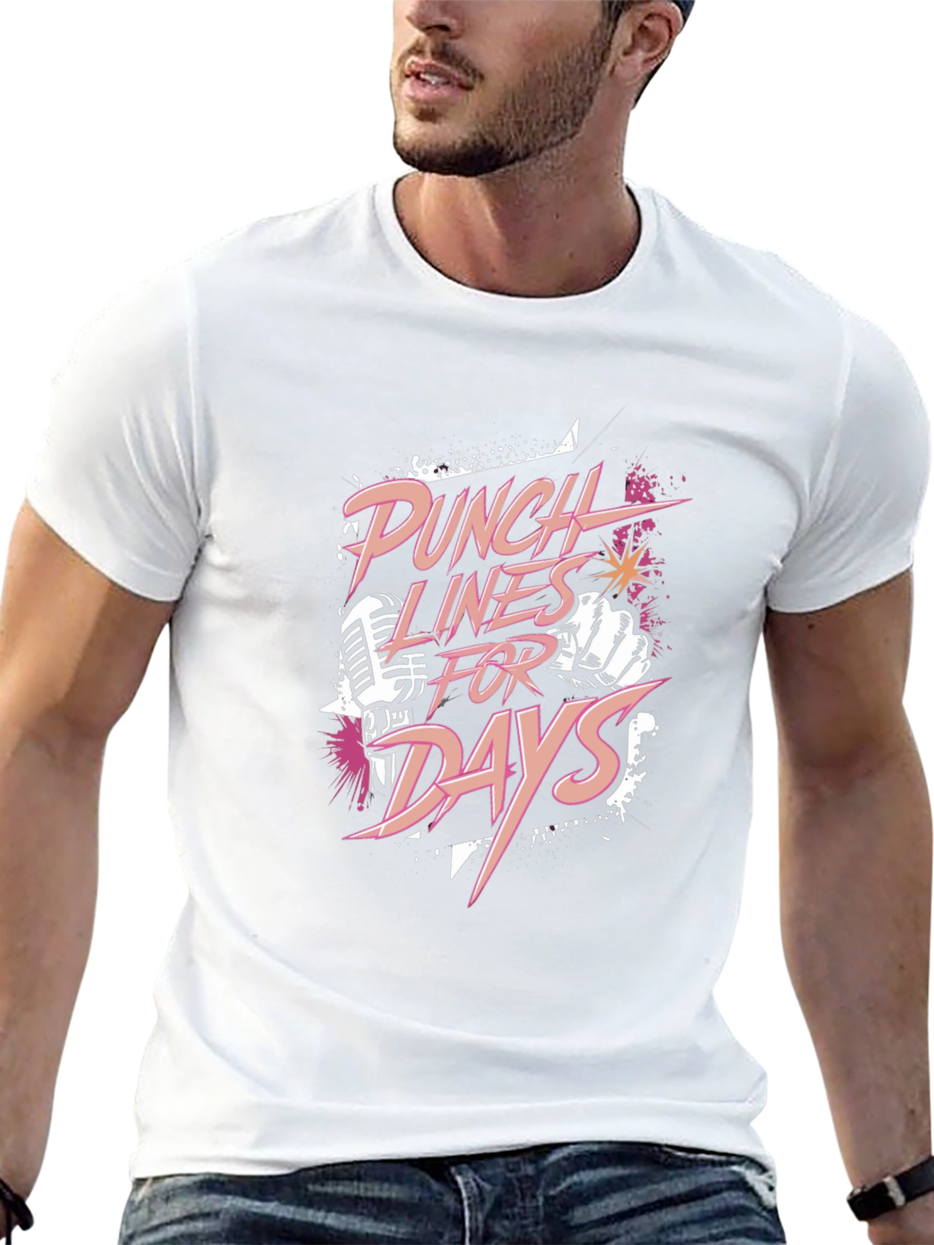Punchlines For Days Graphic Tee
