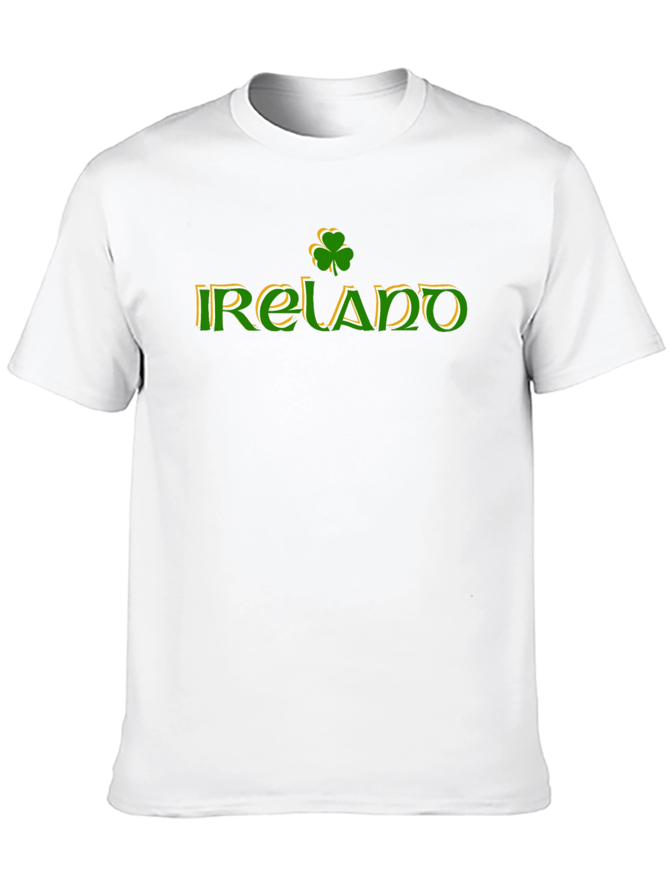 Ireland Shamrock Graphic Print T-Shirt
