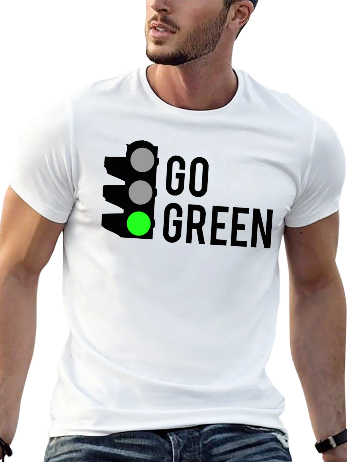 Go Green Traffic Light T-Shirt