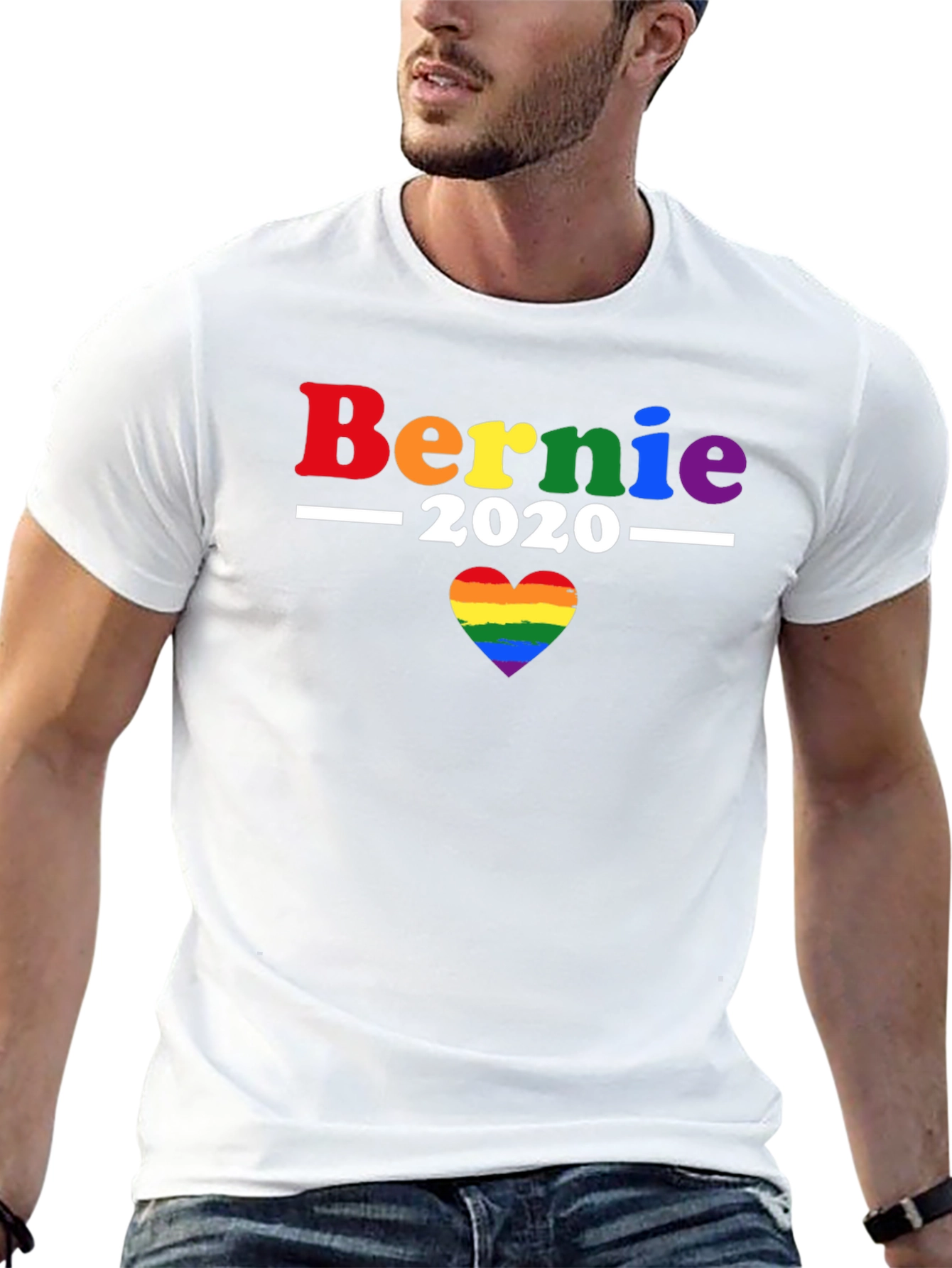 Bernie 2020 LGBTQ+ Pride T-Shirt