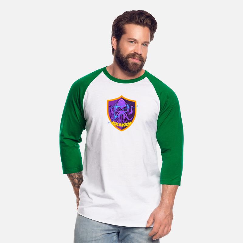 Kraken Power – Electric Sea Beast Emblem Tee