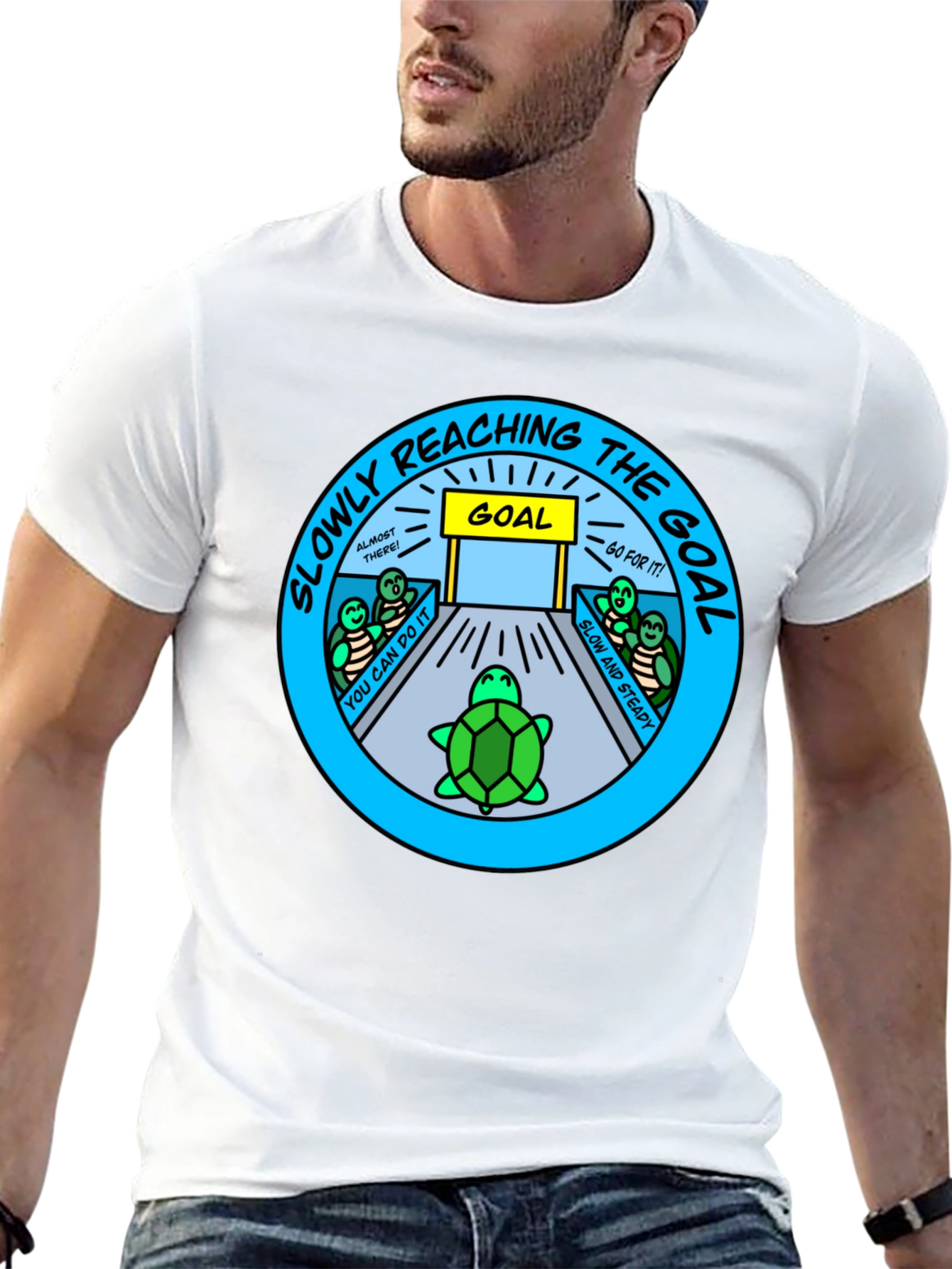 Goal Reaching Turtle T-Shirt