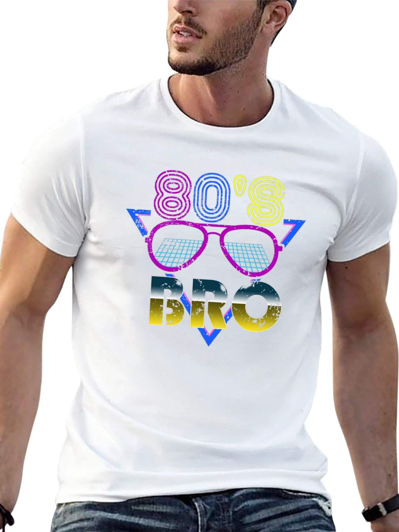 Retro 80s Bro T-Shirt