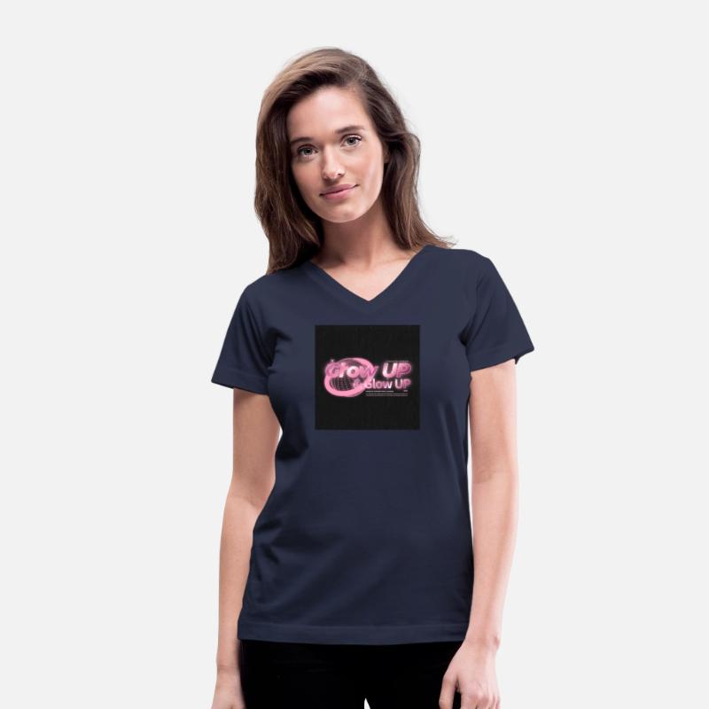 Neon Glow Cosmic Growth Design