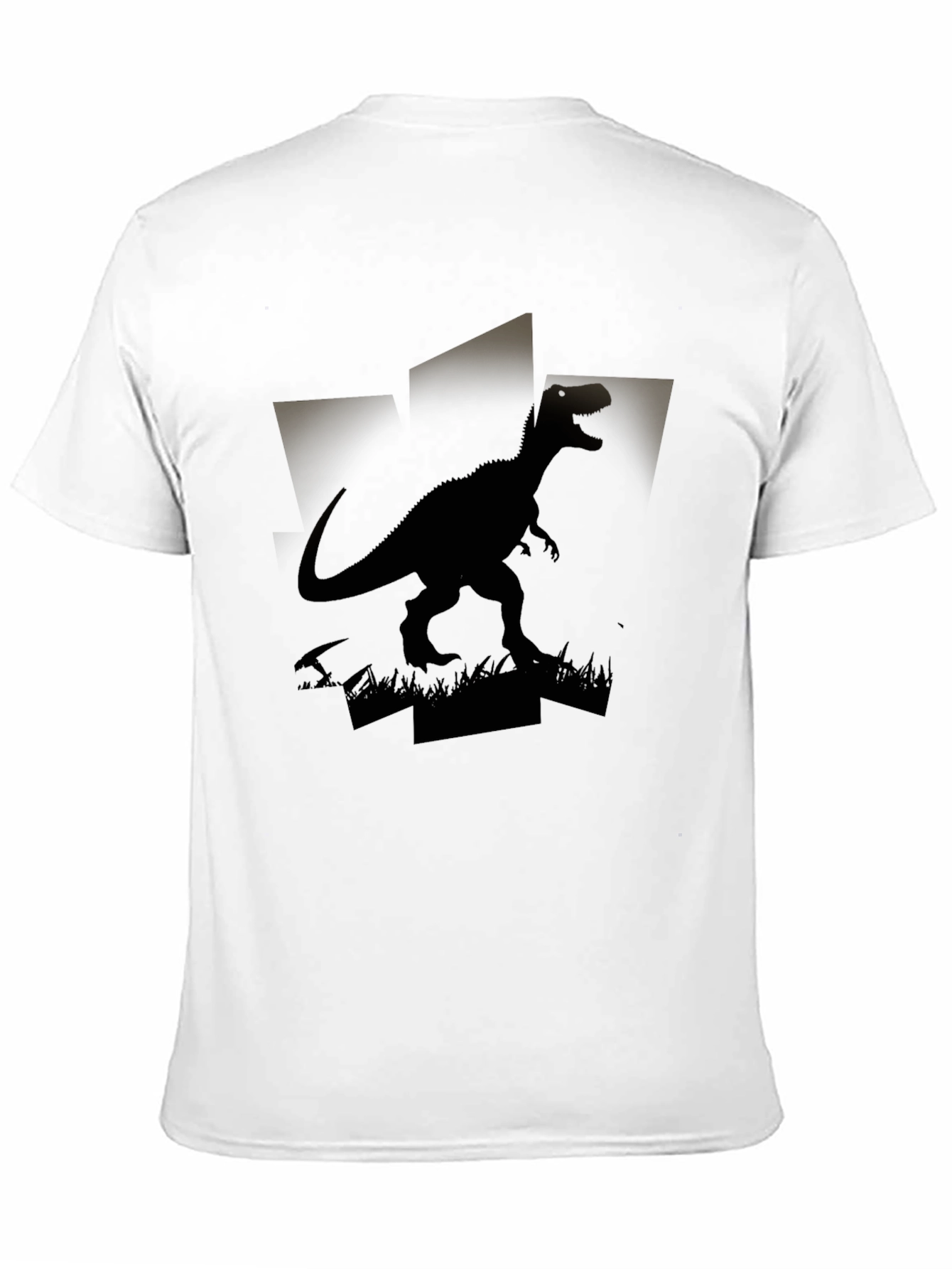 Dinosaur Graphic Black T-Shirt