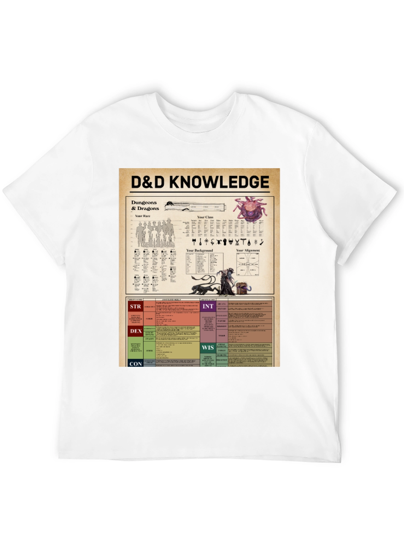 D&D Knowledge T-Shirt