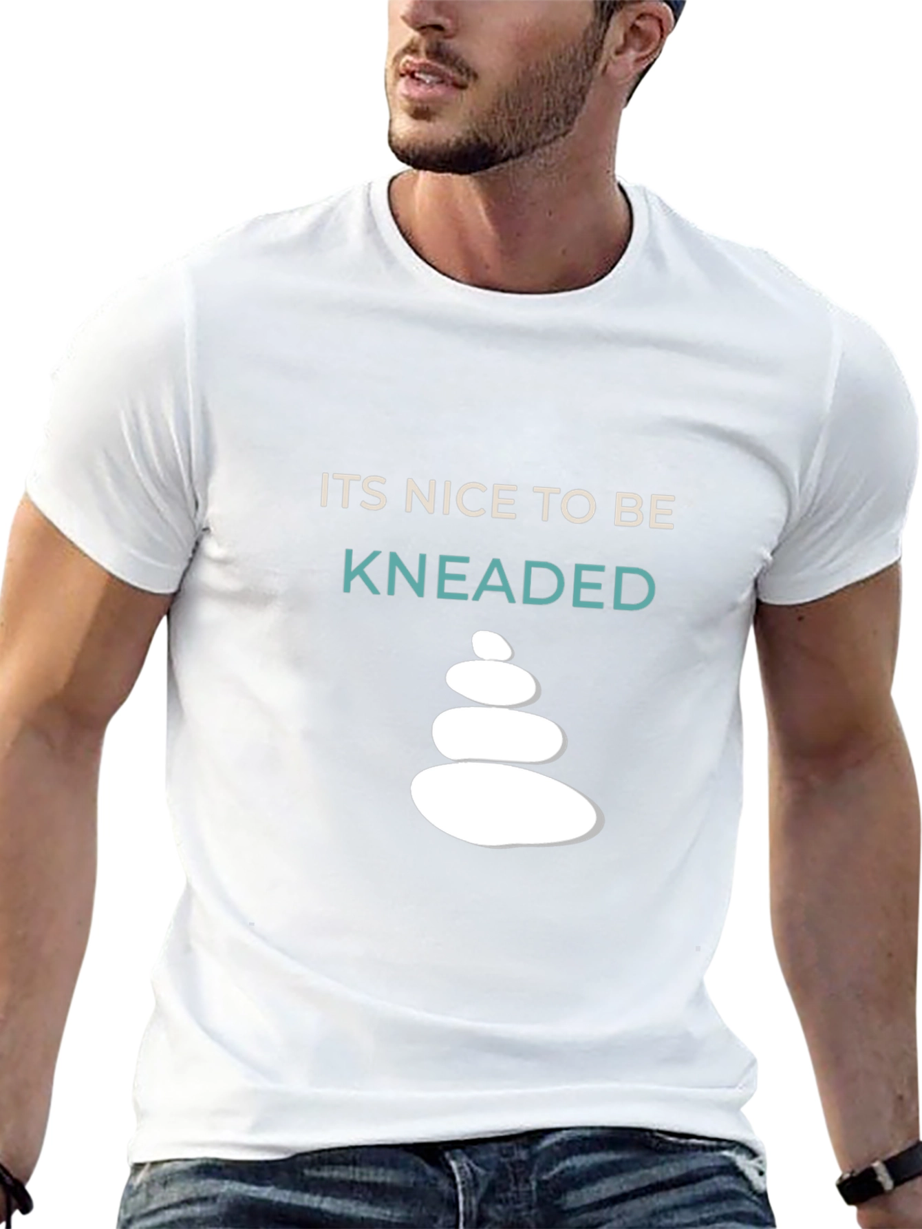 Kneaded Zen Black T-Shirt