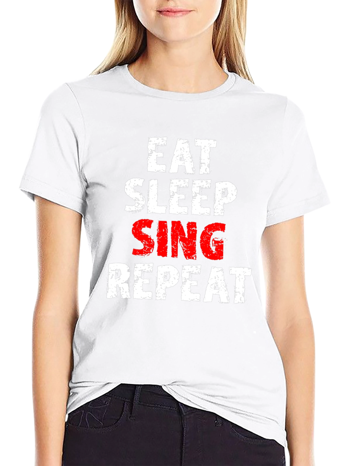 Eat Sleep Sing Repeat T-Shirt