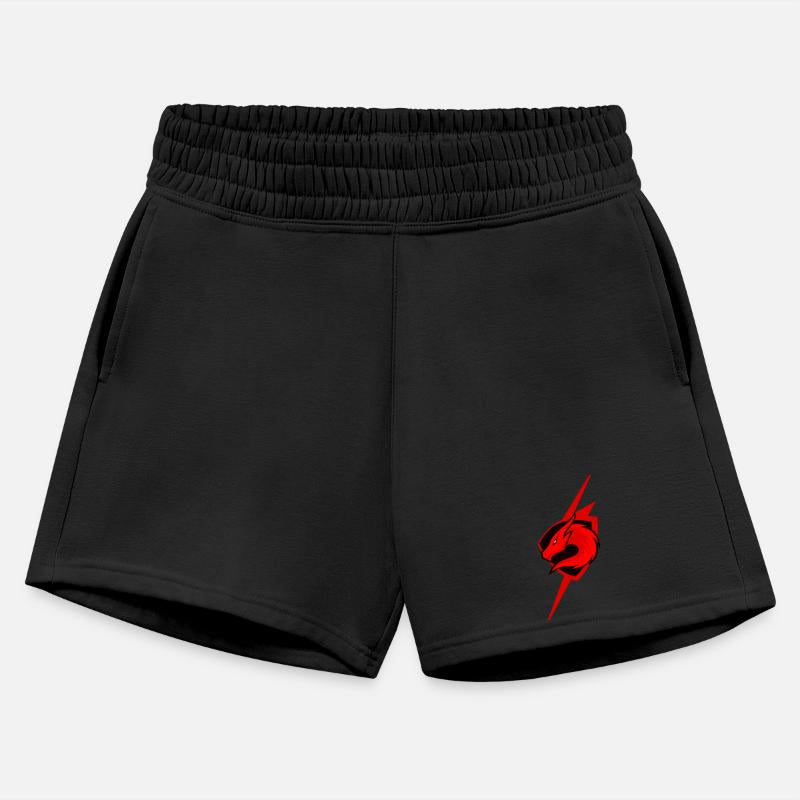 Red Dragon Emblem with Lightning Effect