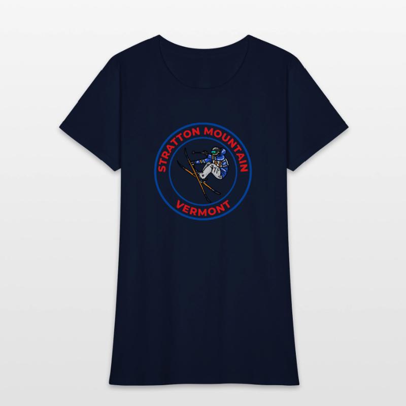 Retro Skiing Stratton Mountain Vermont Souvenir