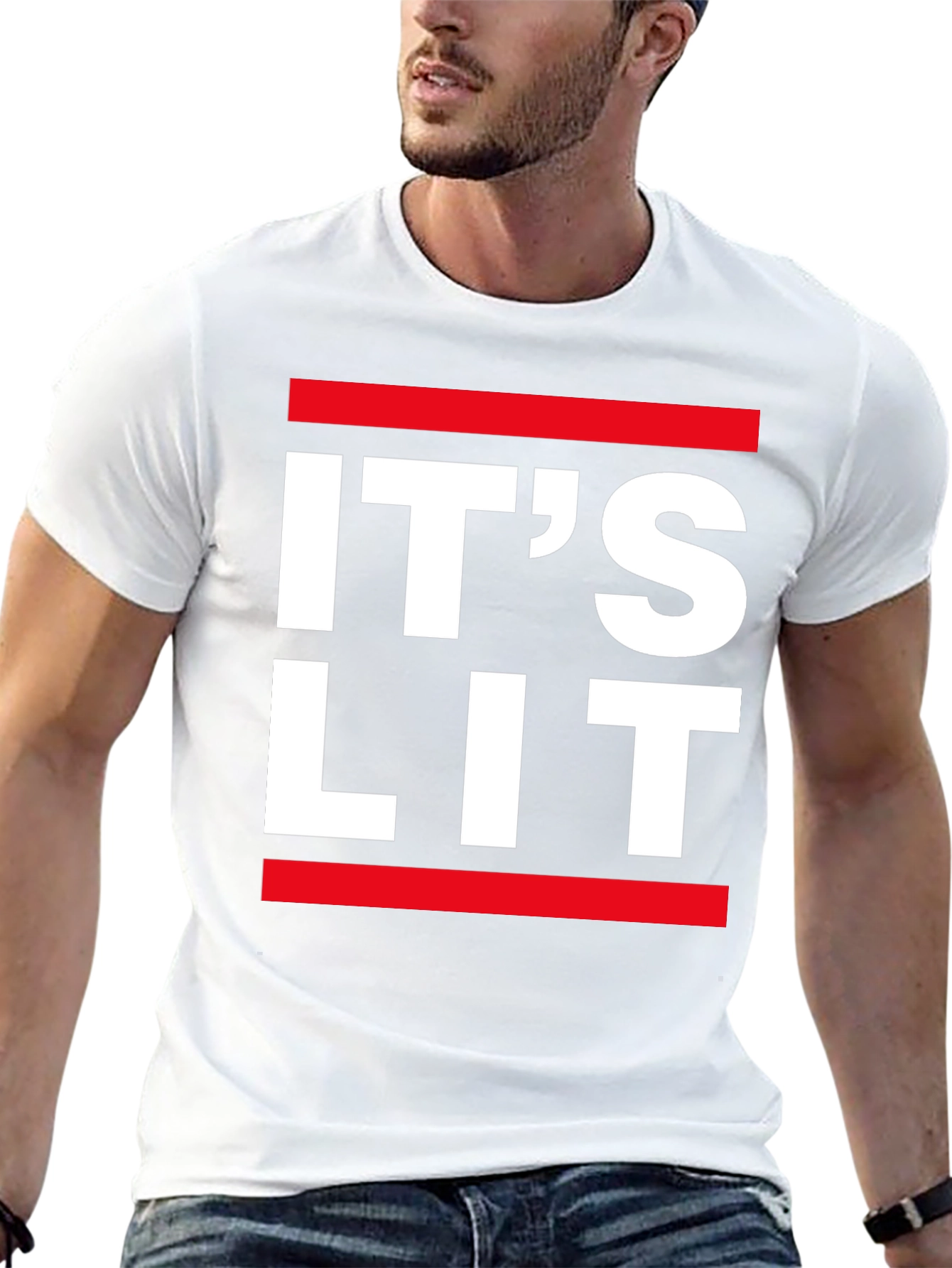 Its Lit T-Shirt - Trendy Graphic Tee
