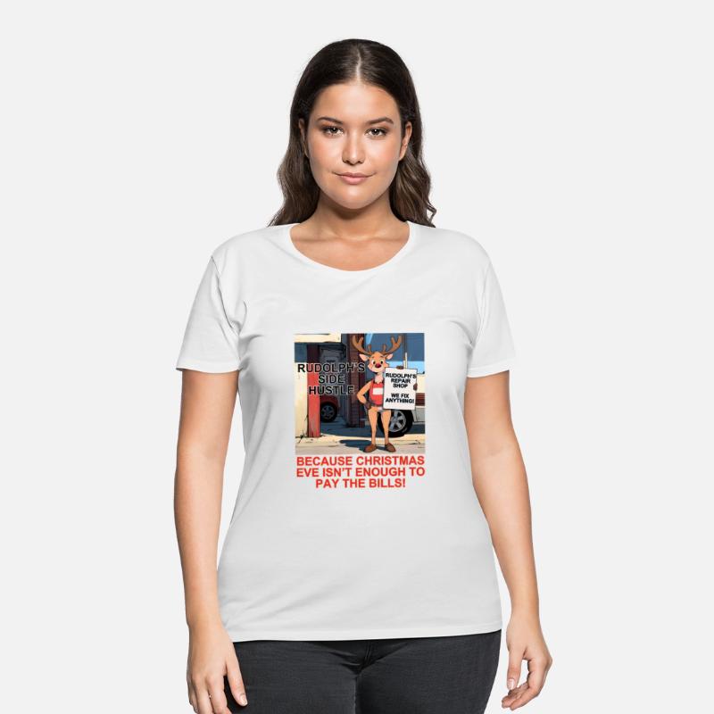 Rudolph Reindeer Repair Shop Side Hustle Christmas