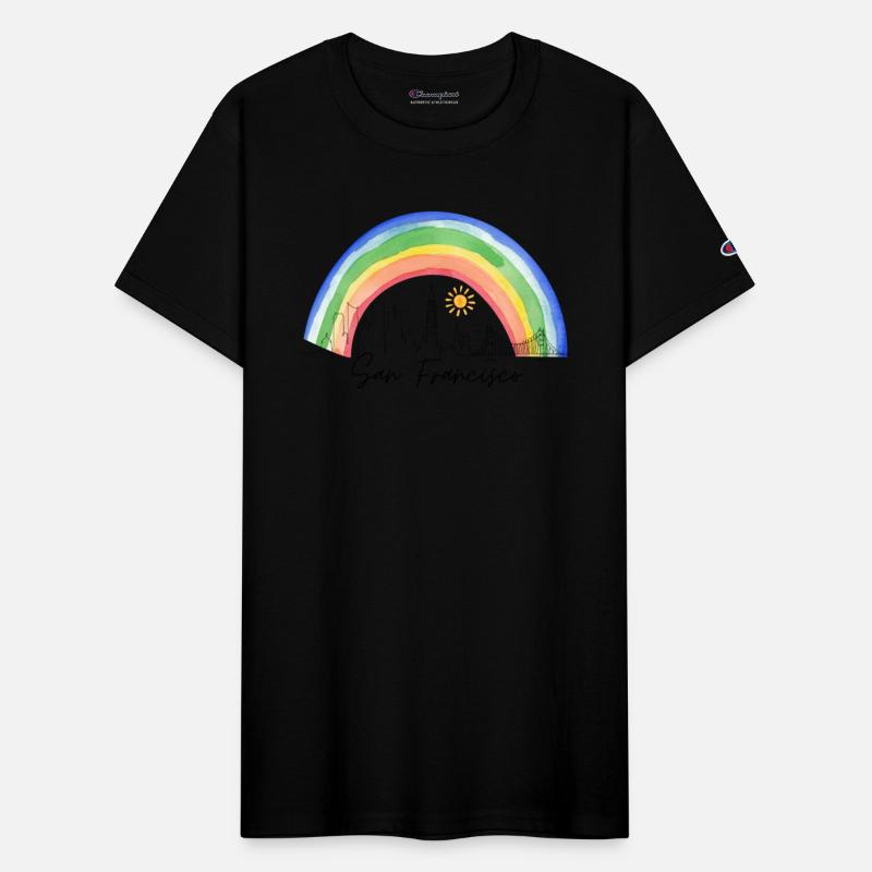 San Francisco Rainbow Skyline