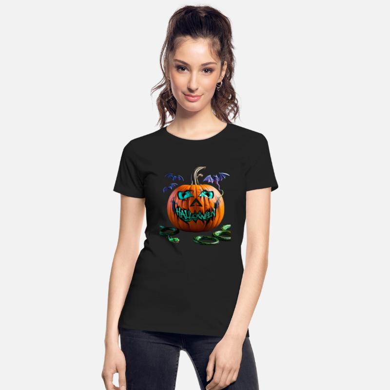 scary halloween pumpkin ugly Great and t-shirt