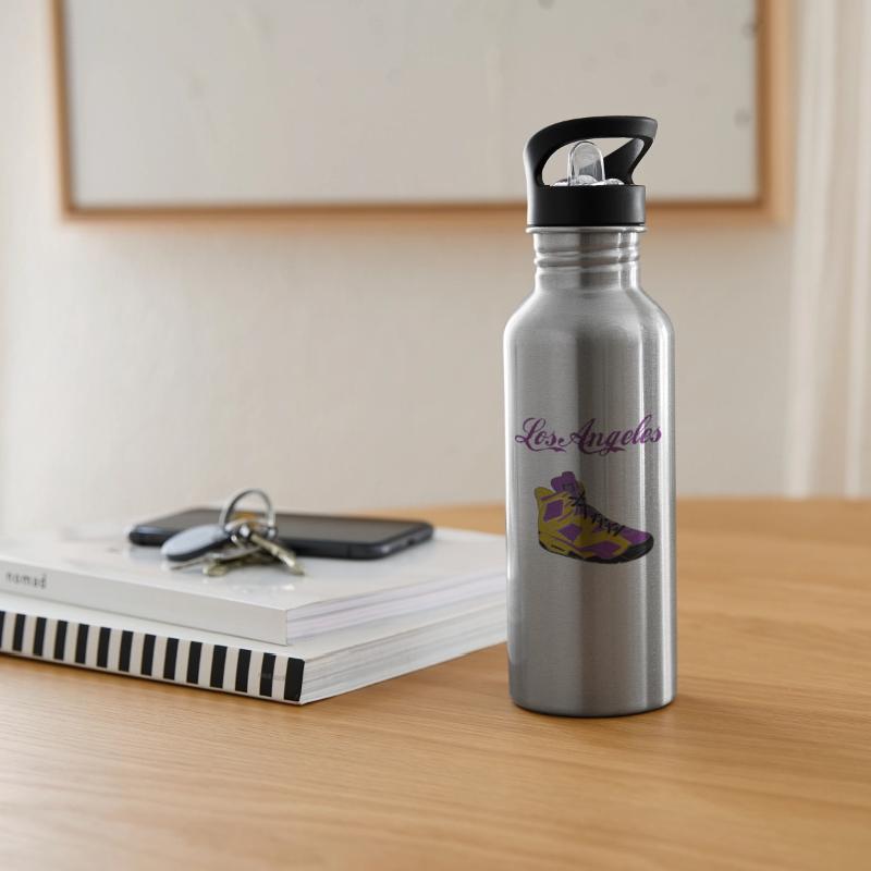 SHOES LOS ANGELES BASKETBALL YELLOW AND PURPLE