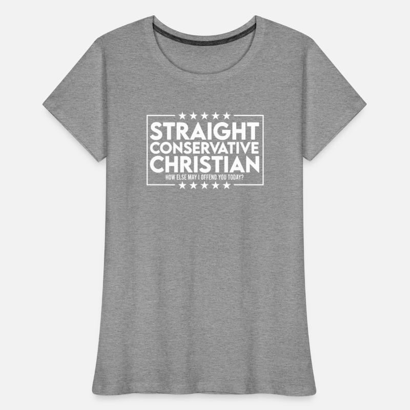 Straight conservative christian How else may