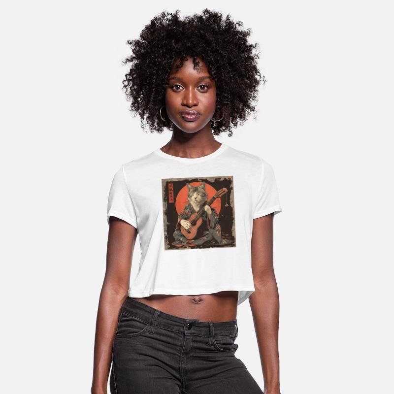 Sunset Musician Papyrus Scroll Japanese Art