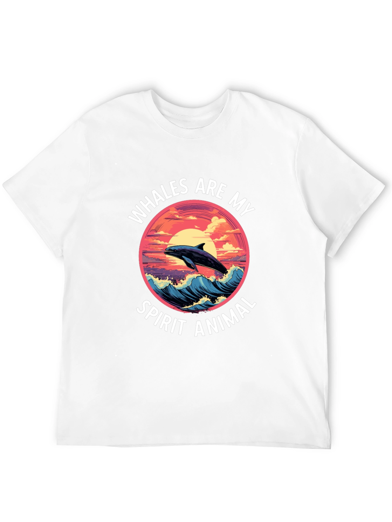 Whales Are My Spirit Animal Graphic Tee
