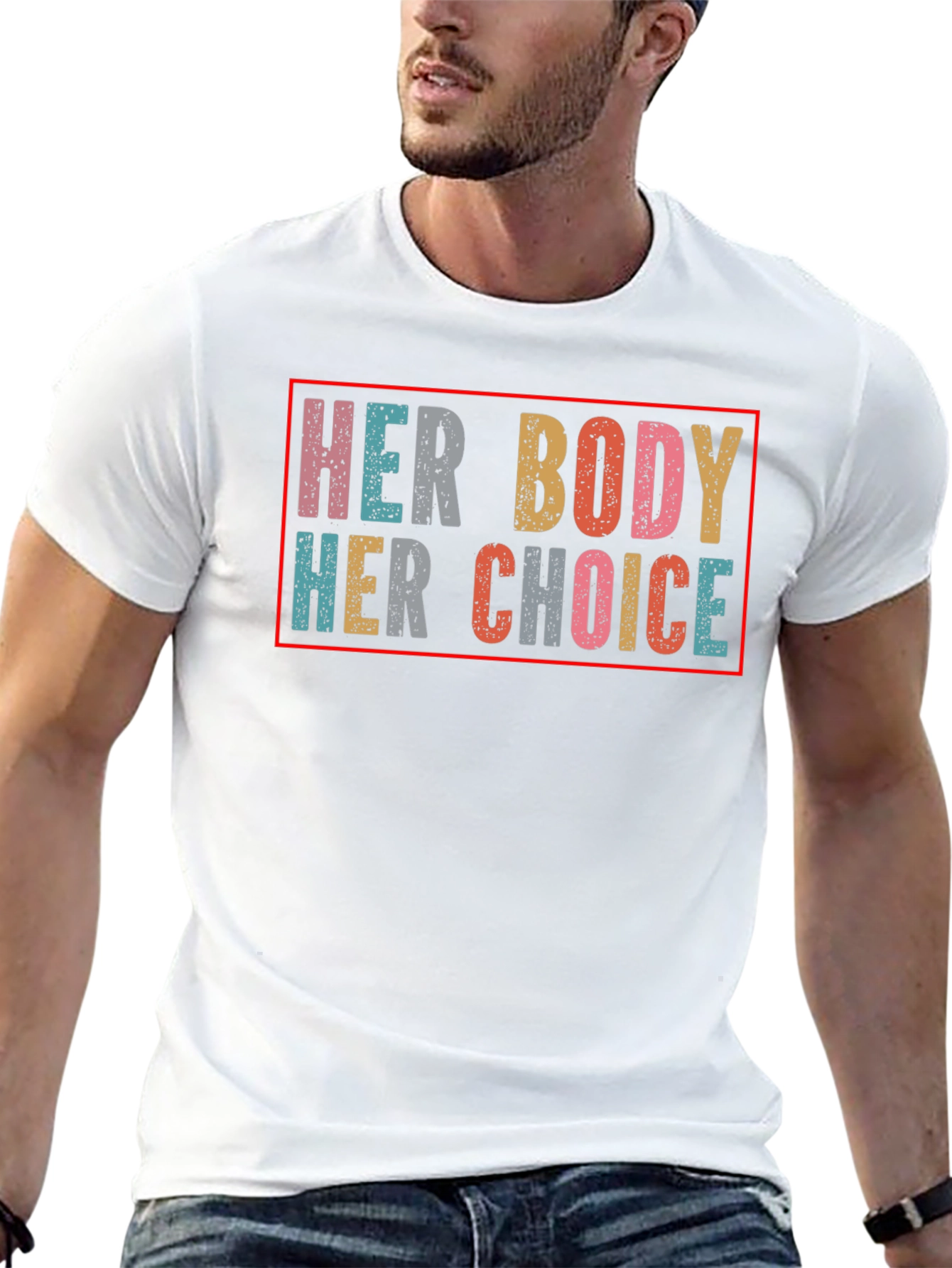 Her Body Her Choice T-Shirt - Pro Choice Apparel