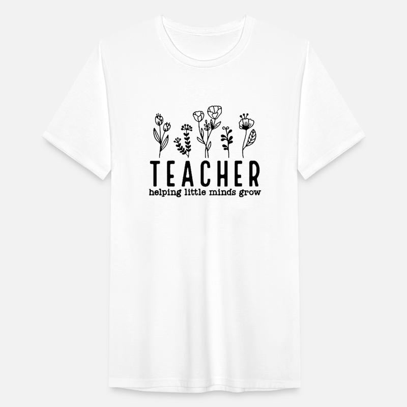 Teacher Helping Little Minds Grow