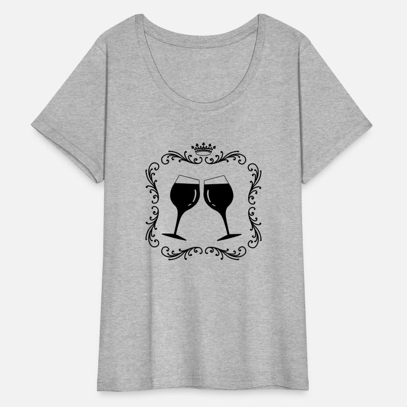 Two wine glasses in a decorative quay