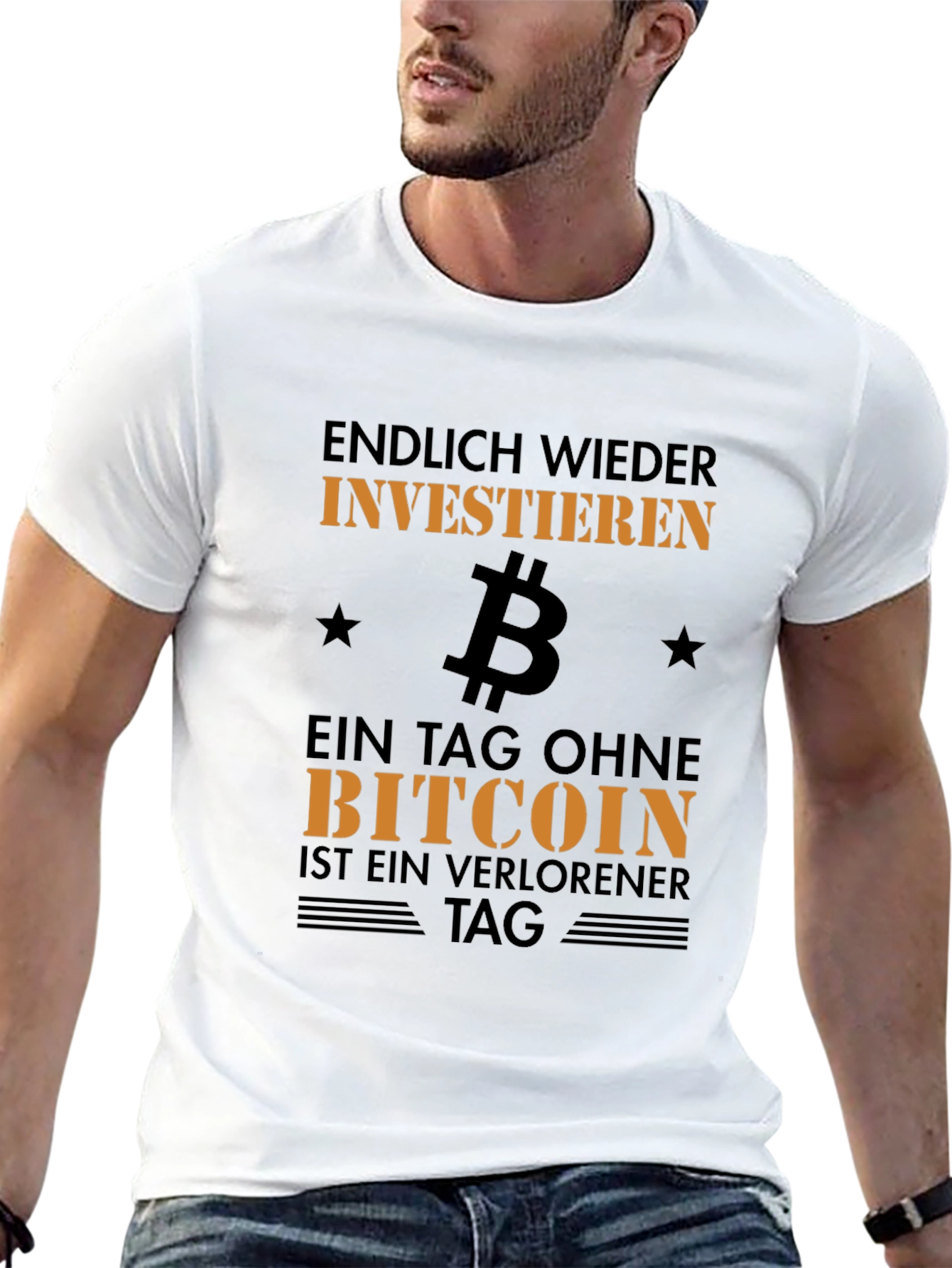 Bitcoin Investor T-Shirt - A Day Without Bitcoin...