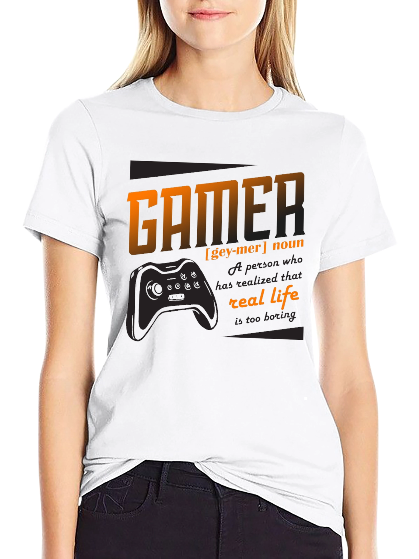 Gamer Definition T-Shirt - Video Game Lover