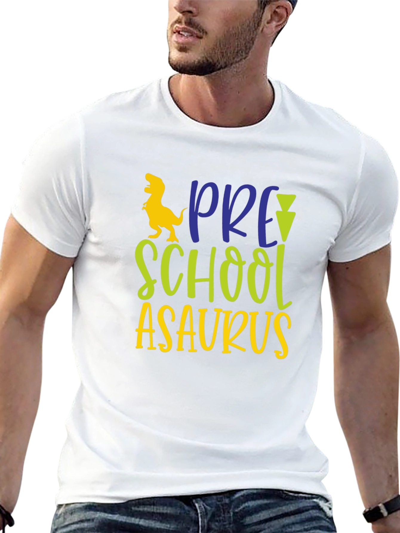 Preschool Dinosaur Graphic Tee - Back to School