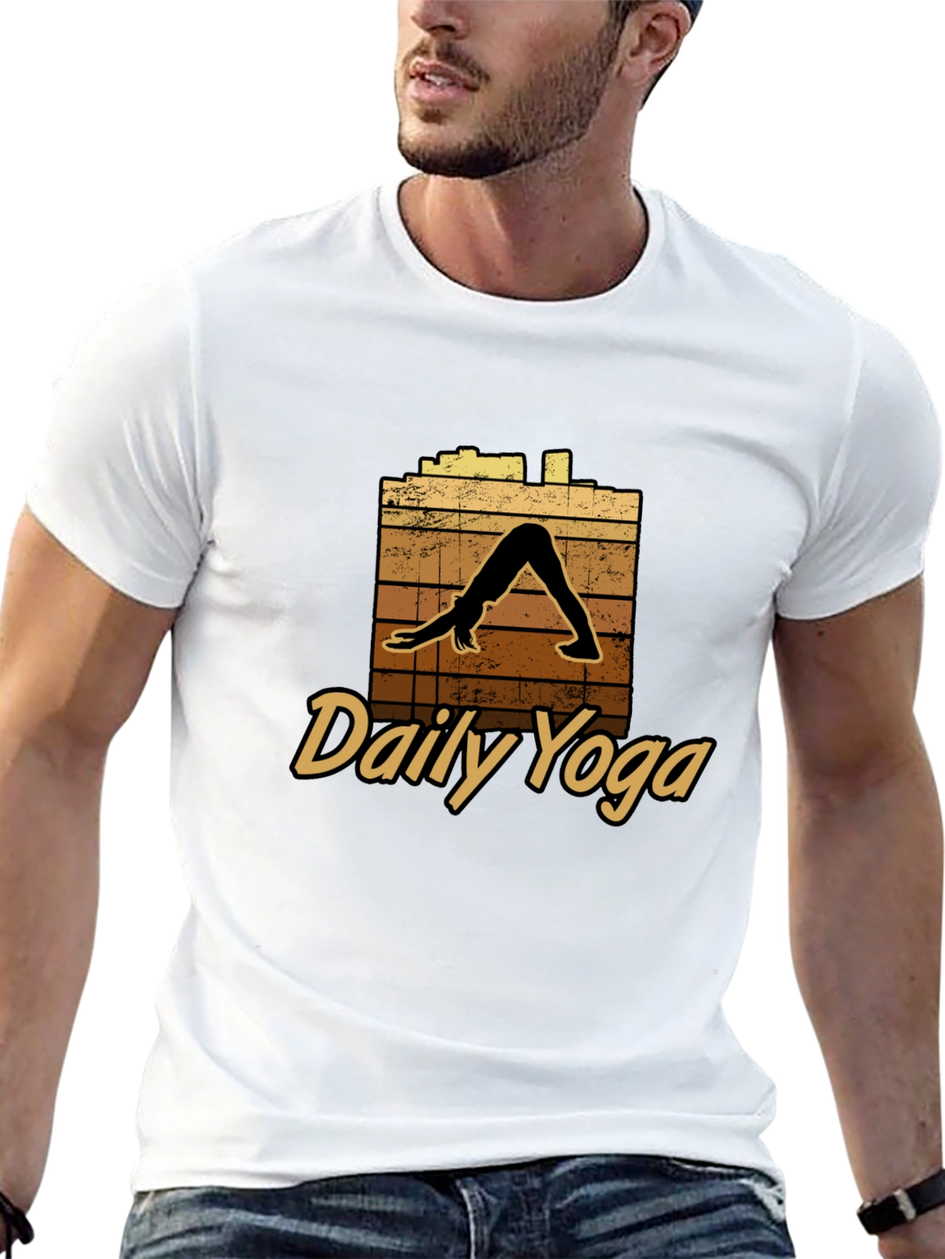 Daily Yoga Graphic T-Shirt