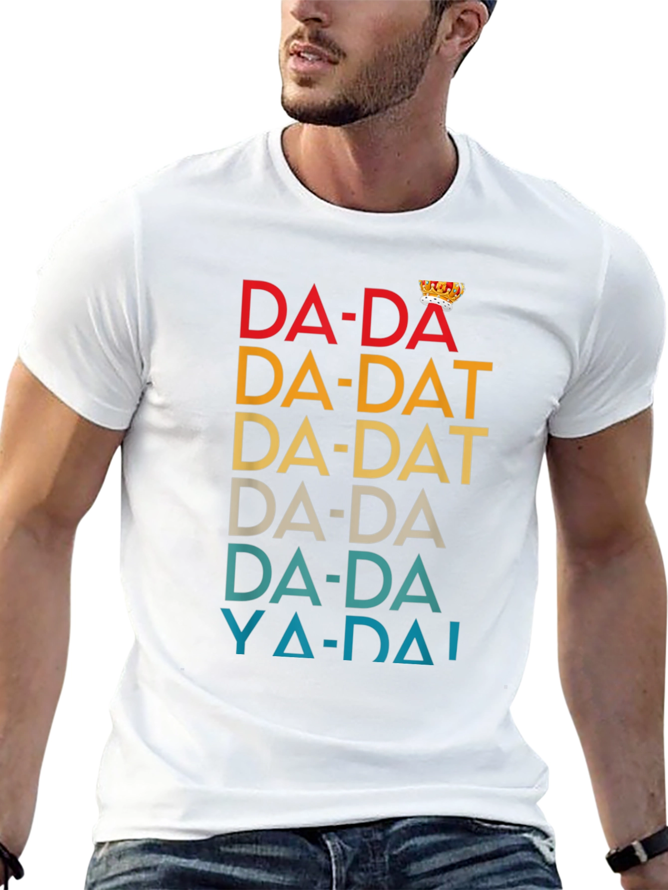 Da-Da King T-Shirt - Retro Dad Humor