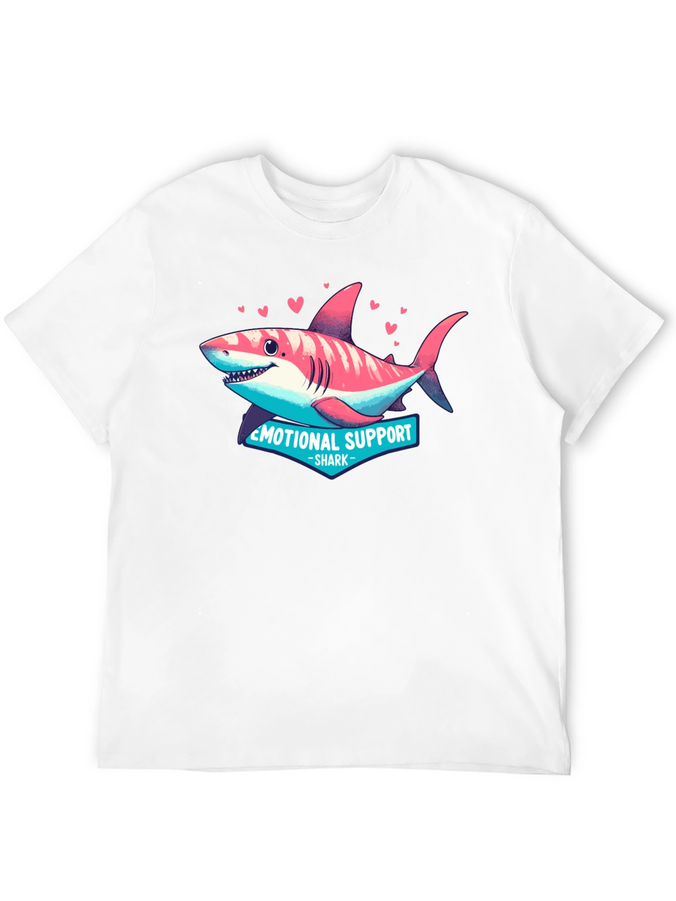 Emotional Support Shark Graphic Tee