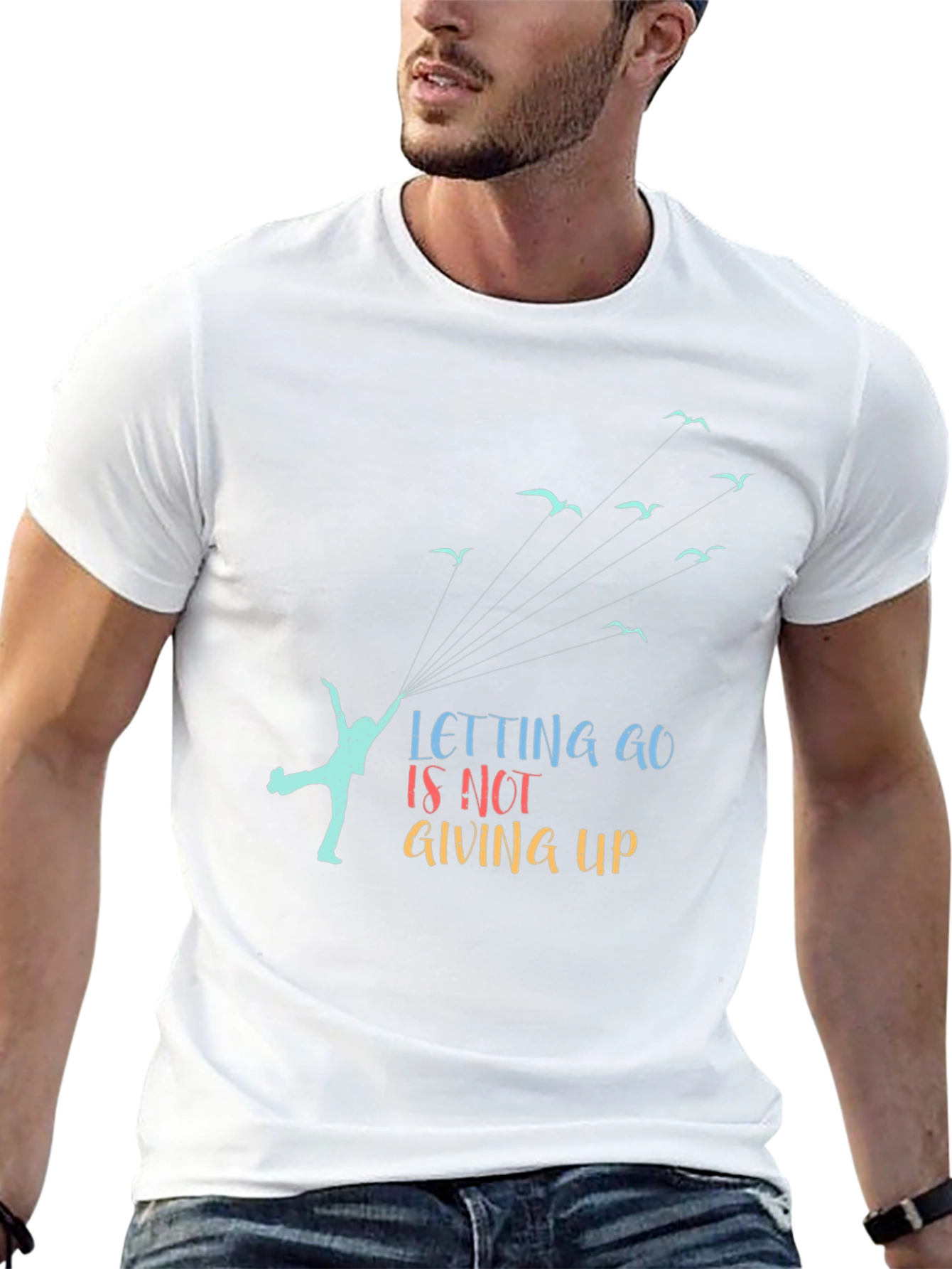 Letting Go Is Not Giving Up Graphic Tee