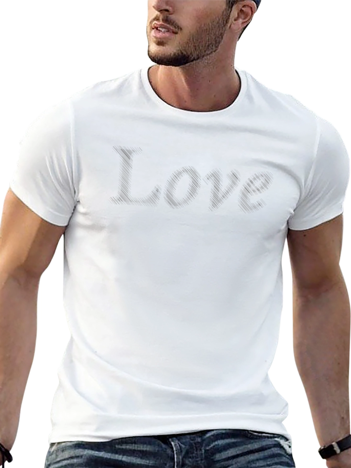 Love Graphic Black T-Shirt