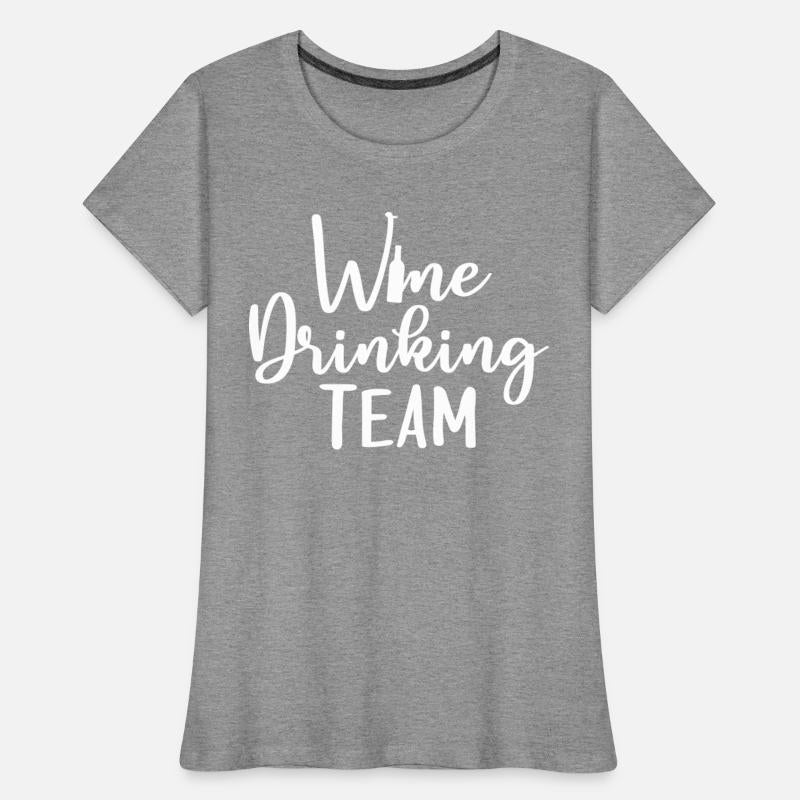 Wine Drinking Team Party Design