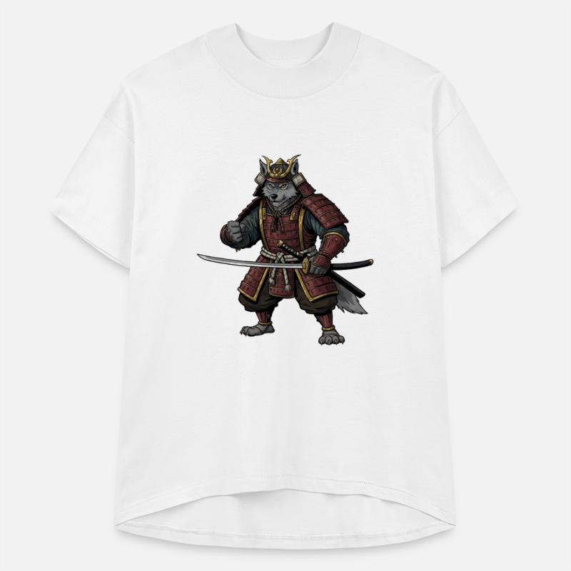 Wolf samurai