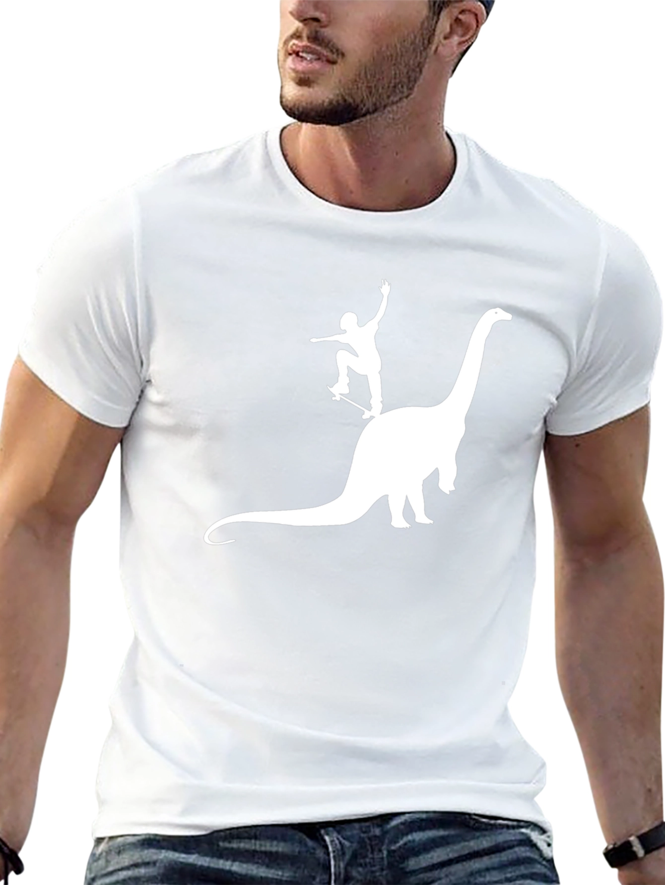 Skateboarding Dino T-Shirt