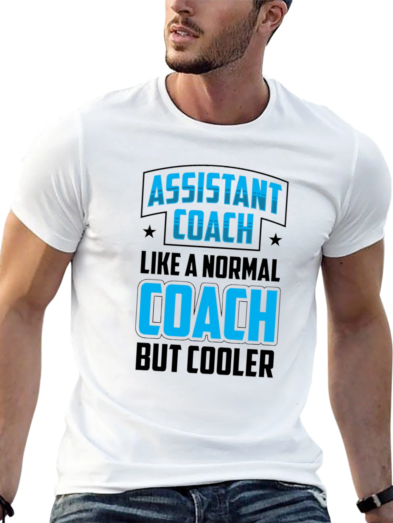 Assistant Coach Funny T-Shirt - Cool Coach Tee