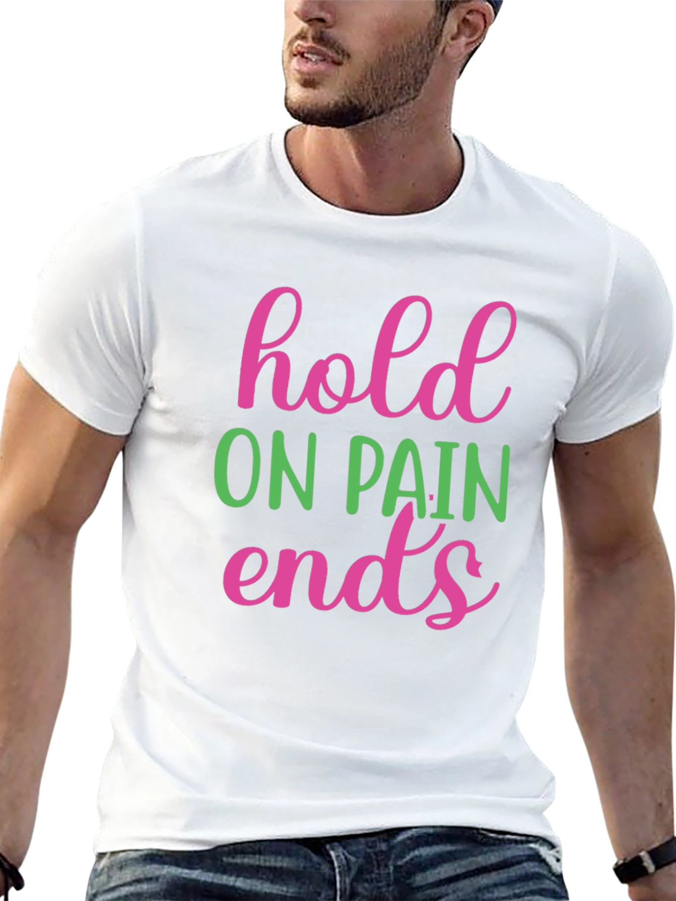 Hold On Pain Ends Graphic Tee