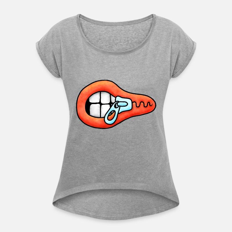 Zipper Mouth Illustration