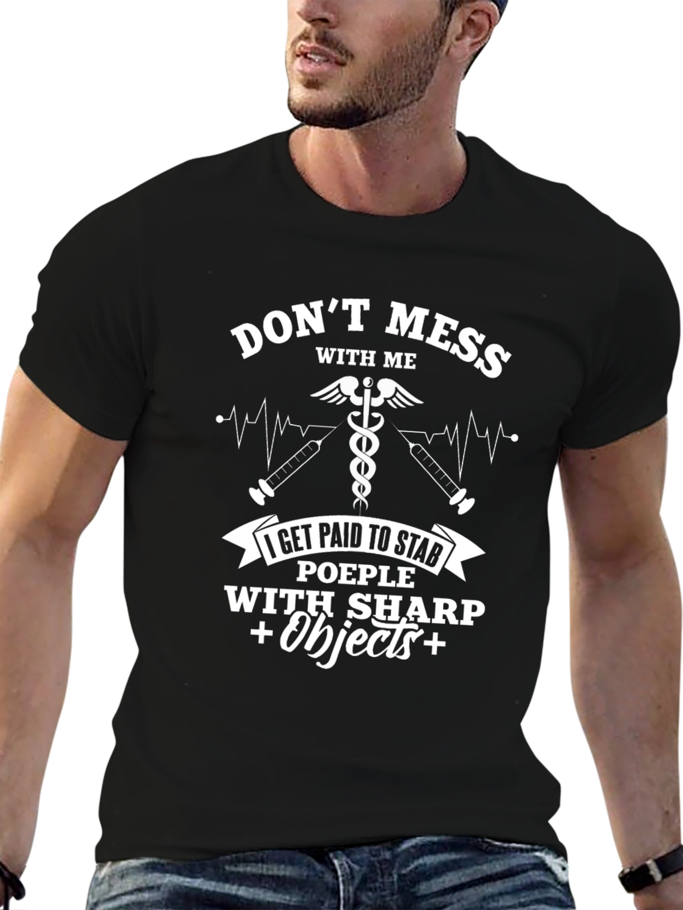 Dont Mess With Me Funny Nurse T-Shirt