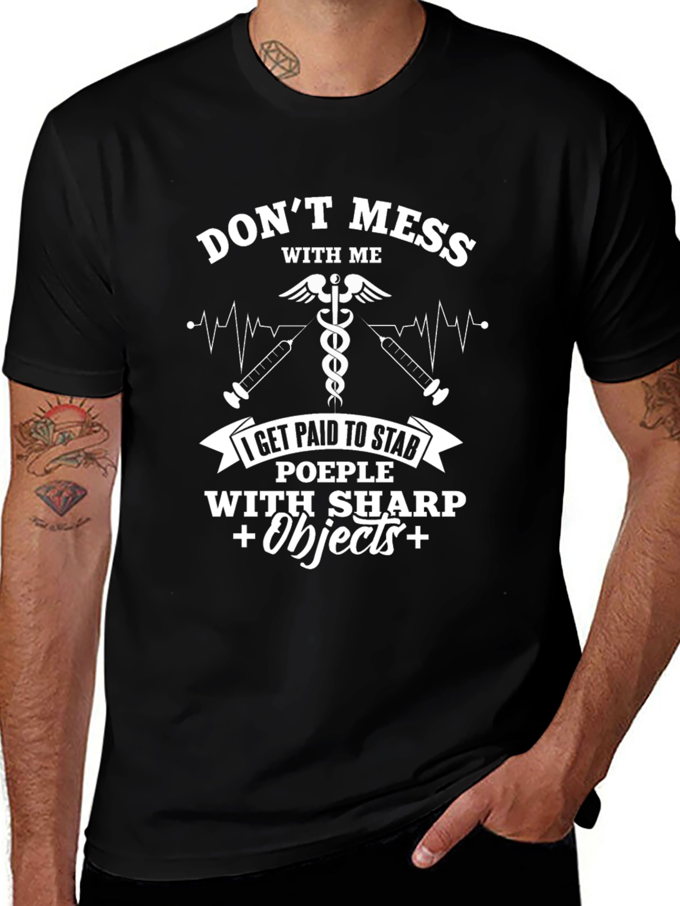 Dont Mess With Me Funny Nurse T-Shirt