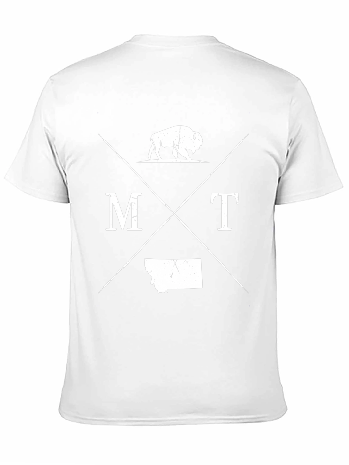 Montana Graphic Tee Bison MT State