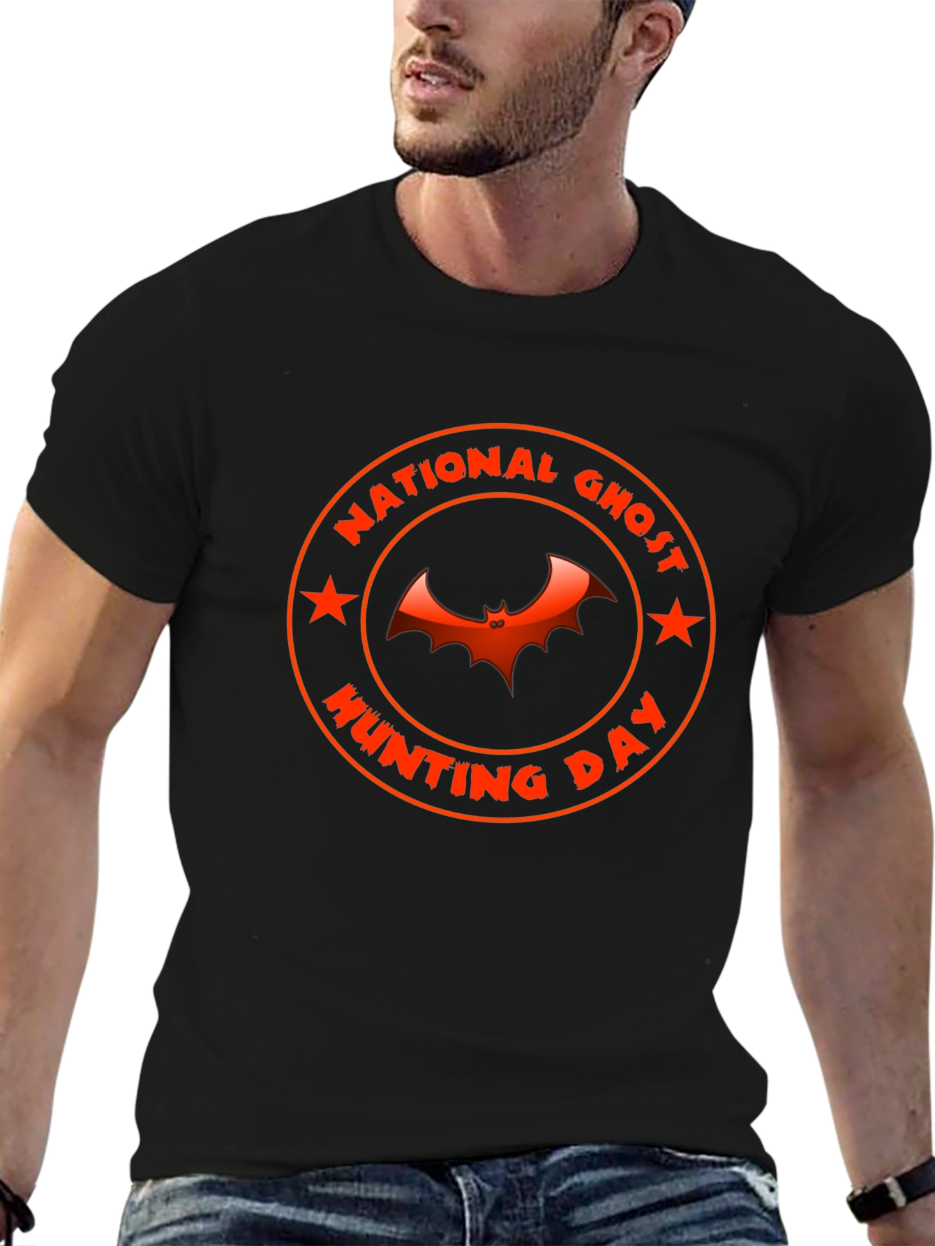 National Ghost Hunting Day Graphic Tee